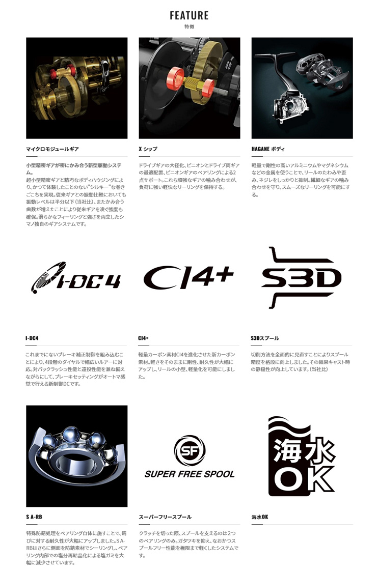 シマノ（SHIMANO） クラド DC [CURADO DC] 201HG 045027 ベイト・両軸