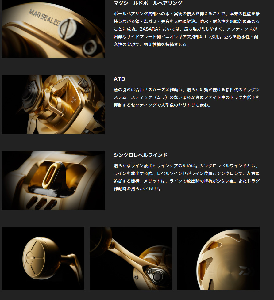 DAIWA（釣り） 21 バサラ (BASARA) 100 ダイワ 072062* : カツキネット