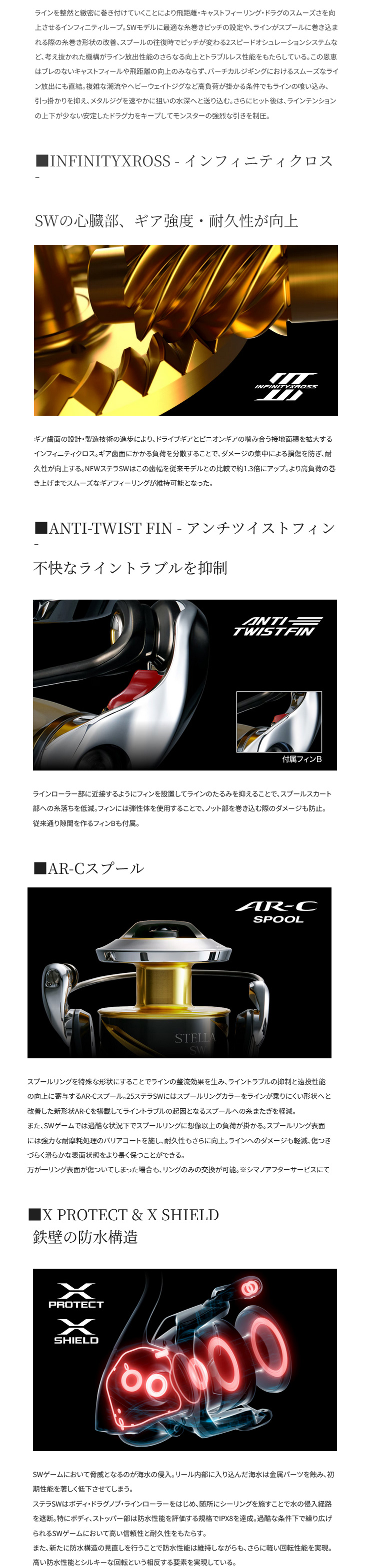 STELLA SW 25 ステラ (STELLA SW) 8000HG ※PEライン専用 047557