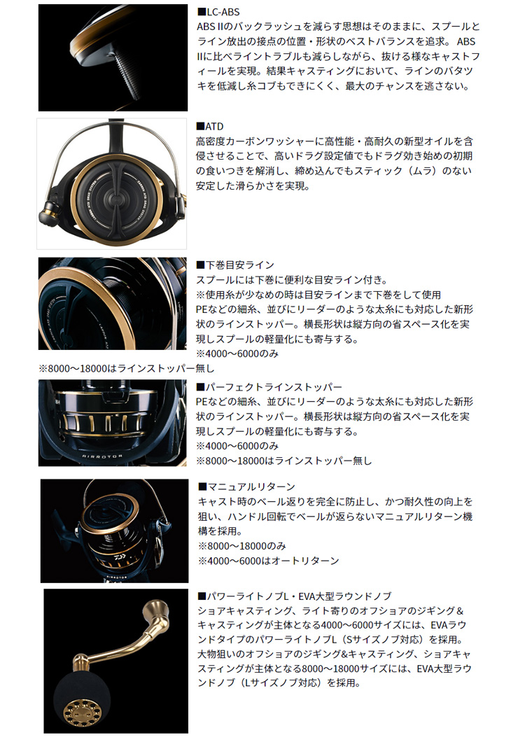 DAIWA（ダイワ） 23 BG SW 14000-H 347481 スピニングリール : カツキ
