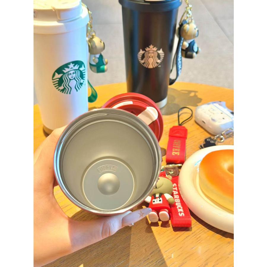 2026新発売 スターバ タンブラー 水筒 キーホルダー付き ステンレス