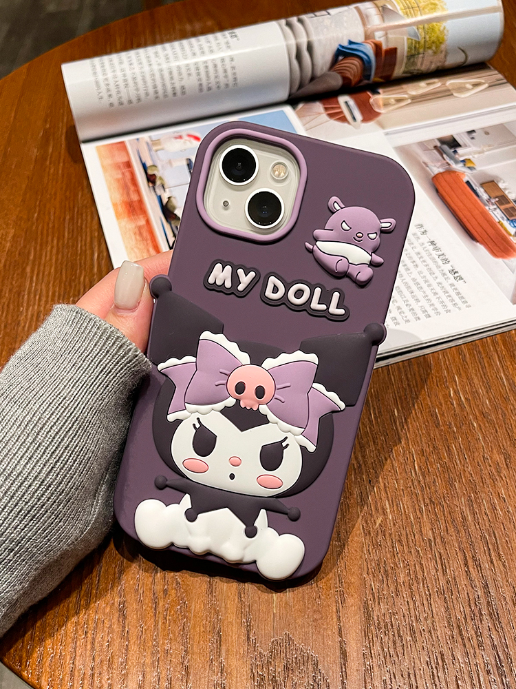 クロミちゃん ケース 立体クロミアイフォン15promax パワーパフ