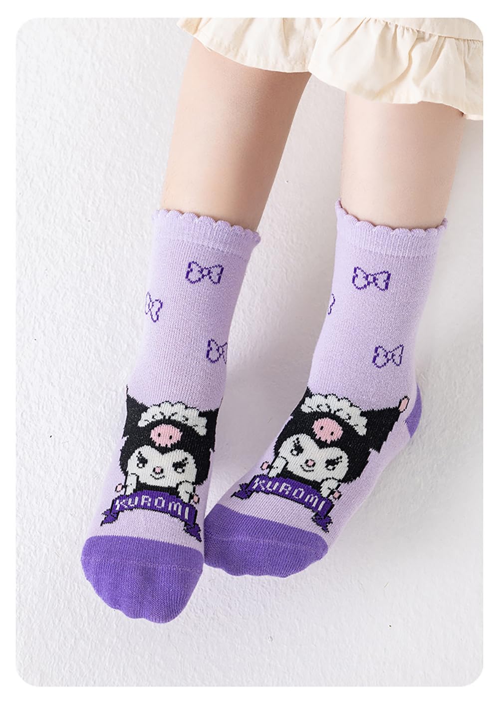 クロミちゃん 靴下 ソックス 子供 キッズ 5足セット かわいい