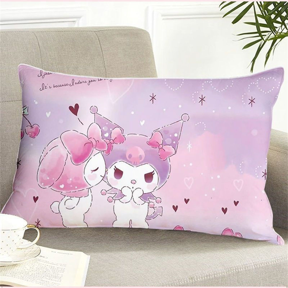 ★クロミリバーシブルピロカバー★ 枕 クロミ ピロー 洗える クロミちゃん カバー付き ぬいぐるみ