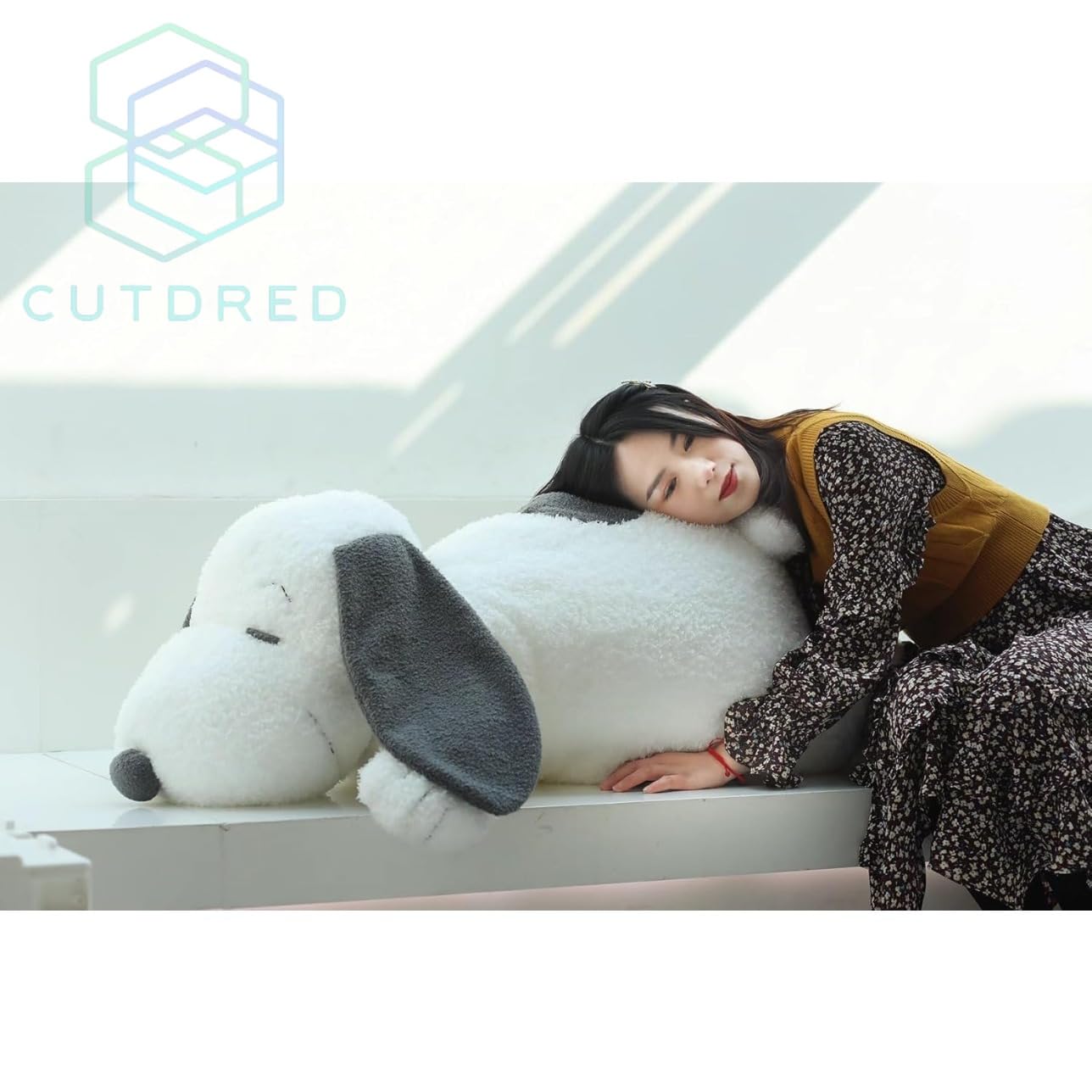 特大スヌーピー ぬいぐるみ かわいい抱き枕 クッション 睡眠枕
