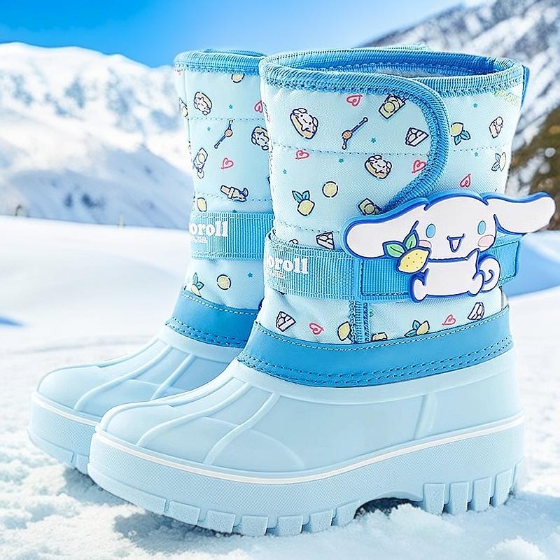 クロミ ちゃん スノーブーツ シナモロール 子供 キッズ ブーツ