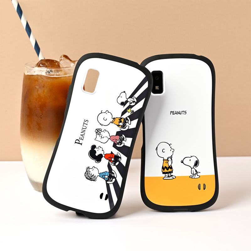 スヌーピー スマホケース シャープ ケースAquos Wish4ケース Wish3