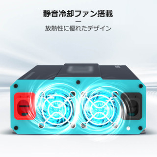 RENOGY（レノジー） 正弦波 12V 1000W インバーター DC12V AC100V 変換