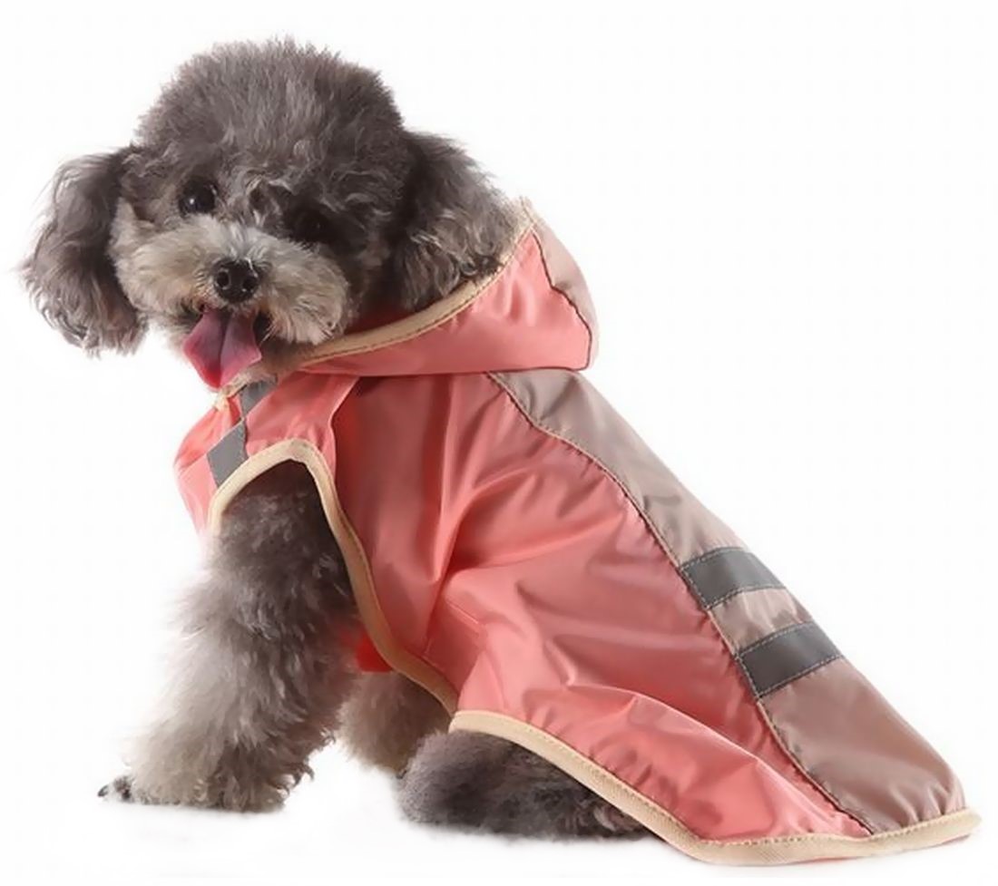 犬 レインコート 犬用レインコート レインウェア ドッグウェア カッパ 合羽 犬の服 犬服 雨服 雨具 パーカー フード付き 小型犬用 中型犬用 雨の