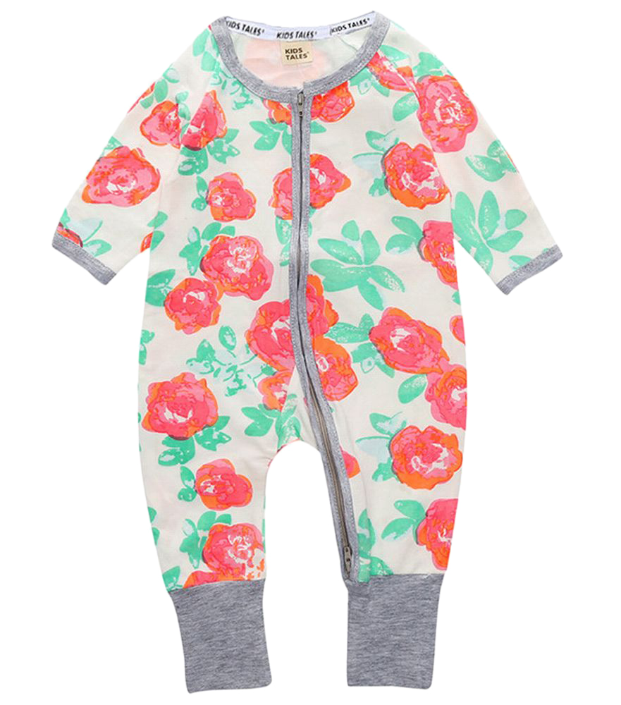 ロンパース・カバーオール house on the hill Pajamas (Flower) ロンパース・カバーオール house on the hill Pajamas (Flower