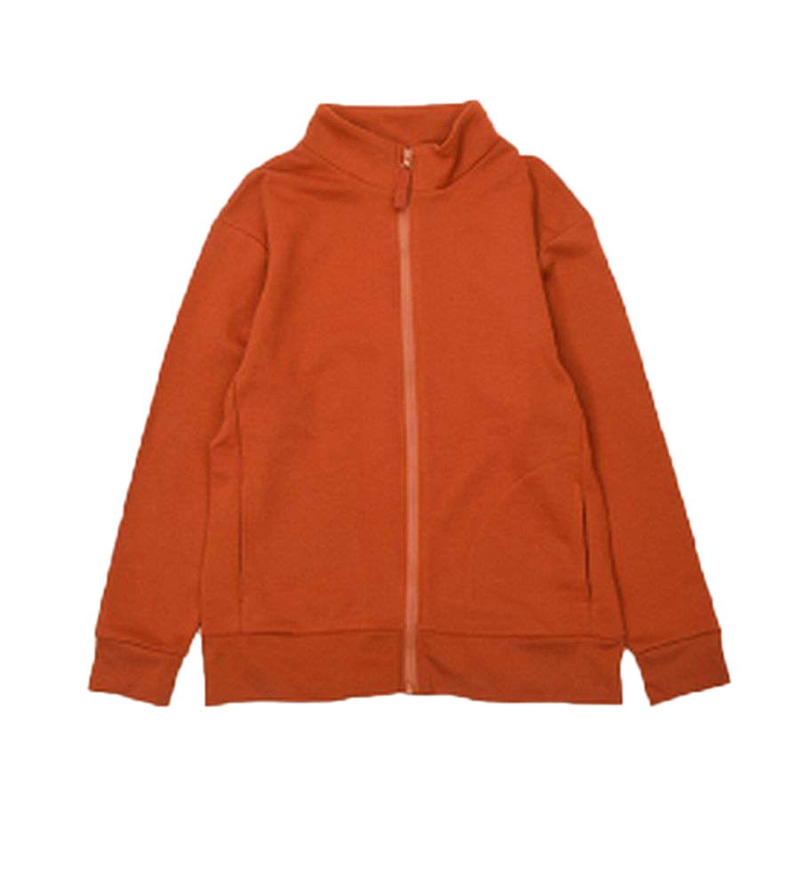SALE／84%OFF】 送料無料 子供服 スウェットブルゾン ジップアップジャンパー 女の子 男の子 裏毛 長袖 キッズ ジュニア シンプル 無地  カジュアル 着まわし ポケット付き リンクコーデ くすみカラー カラバリ豊富 リブ袖 春秋 こども服 子ども服
