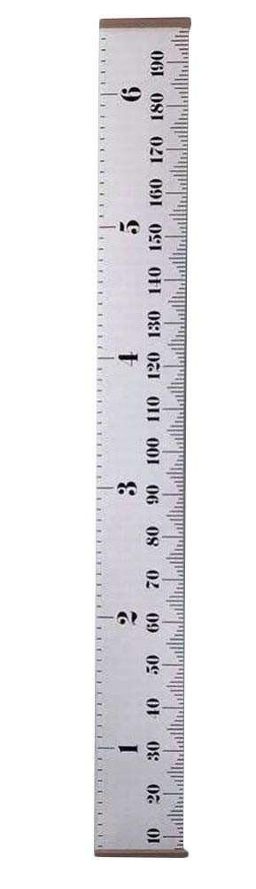 送料無料 身長計 目盛り付き キッズメジャー 身長測定 赤ちゃんから大人まで 成長記録 0cmから0cmまで 移動可能 壁掛けタイプ