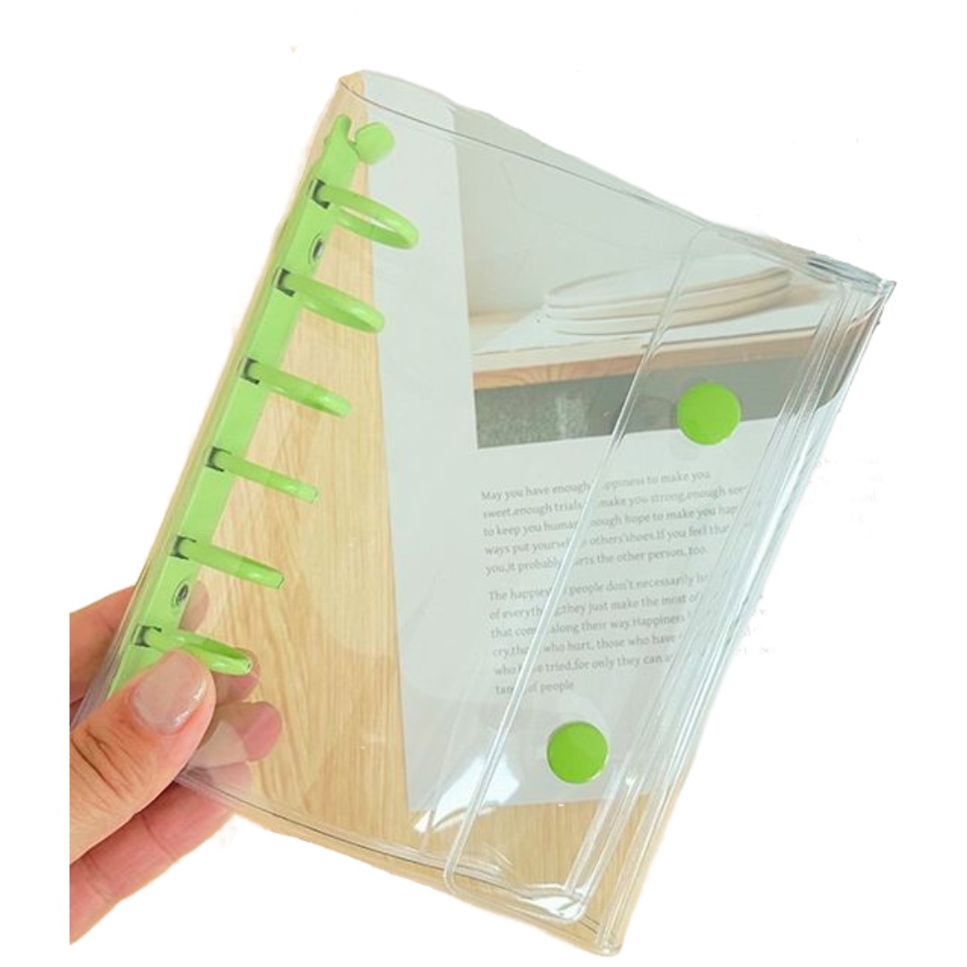 シール帳 バインダー 単品 ミニファイル ミニ A7 6穴 ミニバインダー