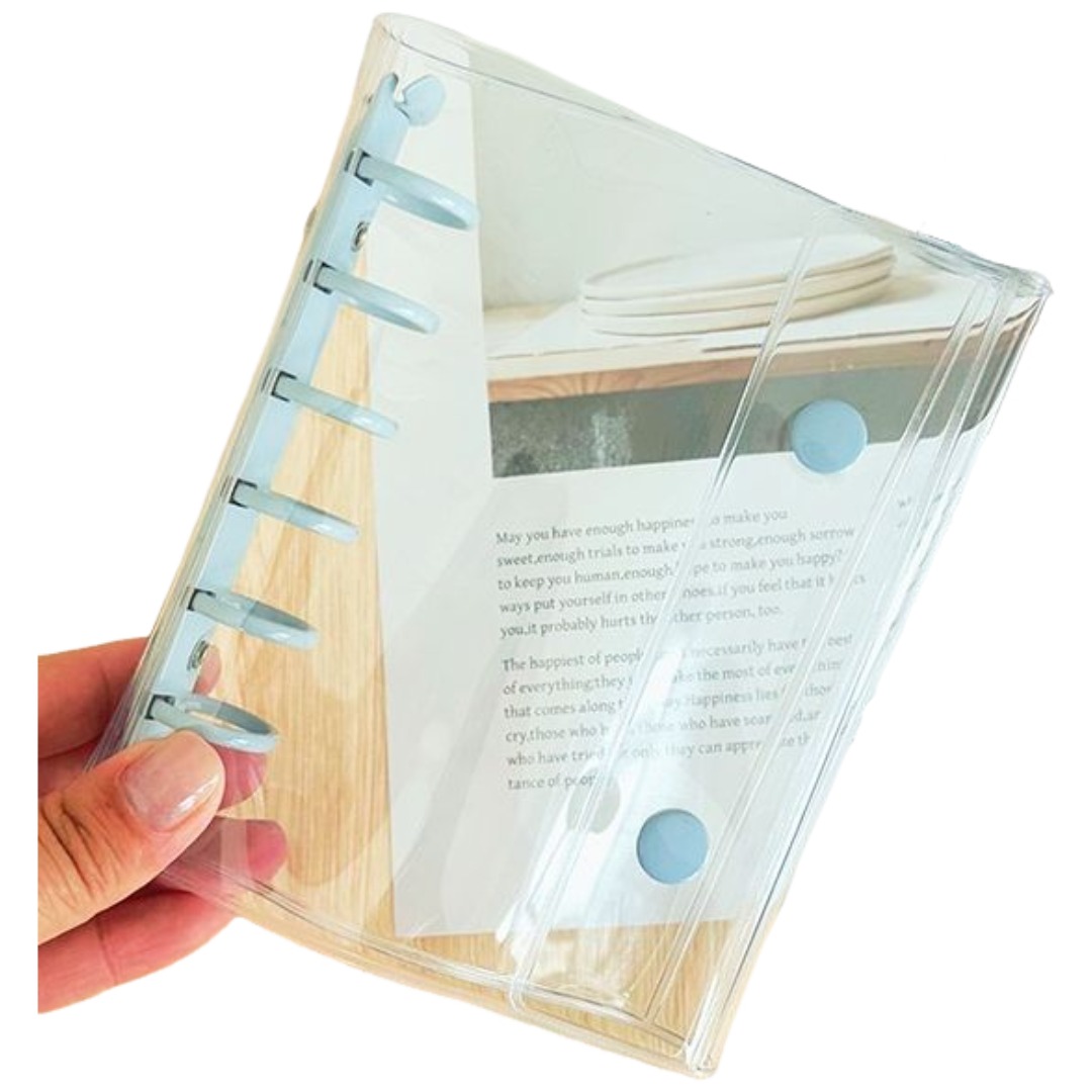 シール帳 バインダー 単品 ミニファイル ミニ A7 6穴 ミニバインダー