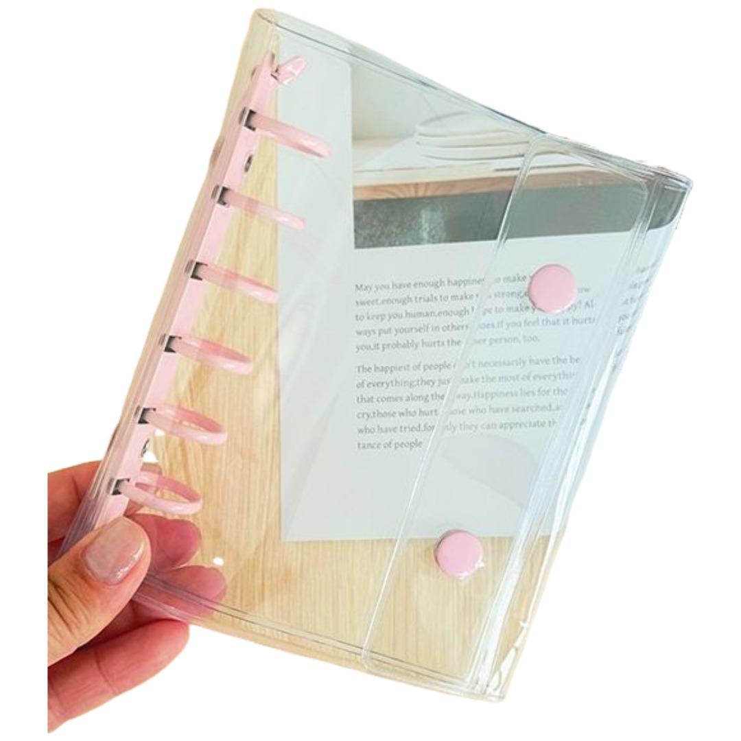 シール帳 バインダー 単品 ミニファイル ミニ A7 6穴 ミニバインダー