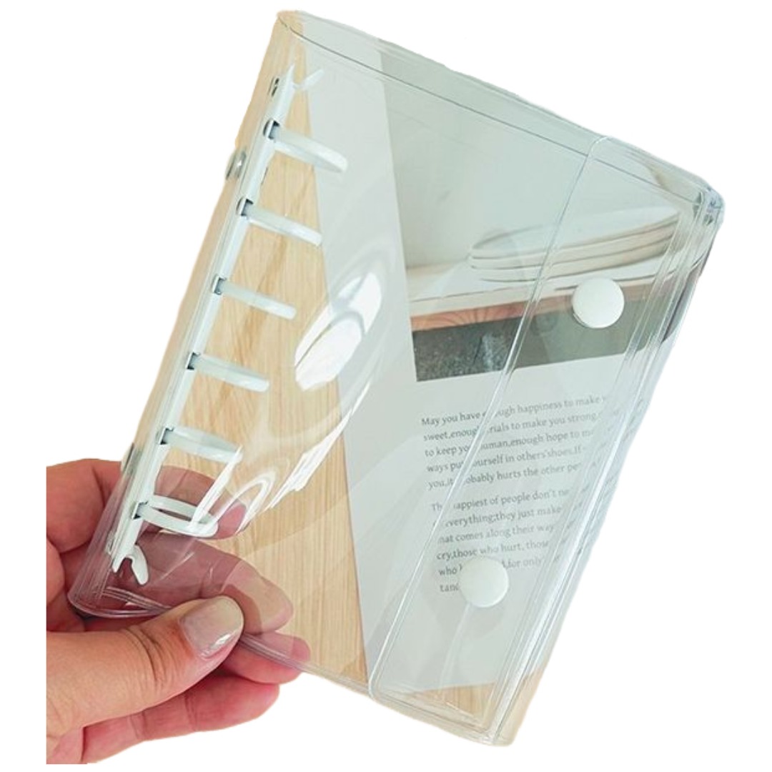 シール帳 バインダー 単品 ミニファイル ミニ A7 6穴 ミニバインダー