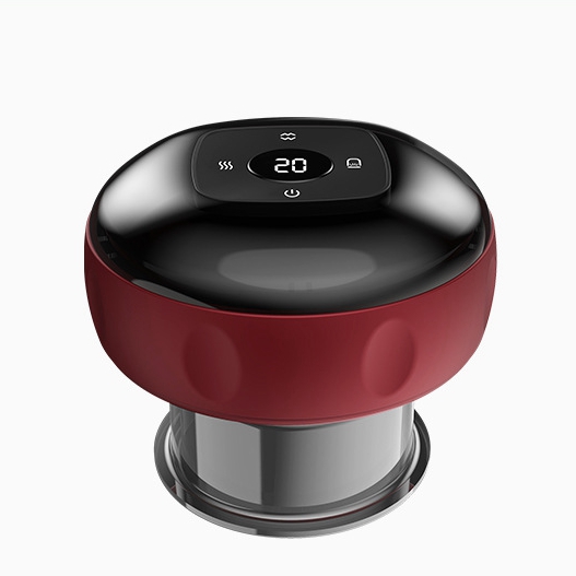 電動スクラブマッサージ機 カッピングマッサージ 電動カッピング LCD