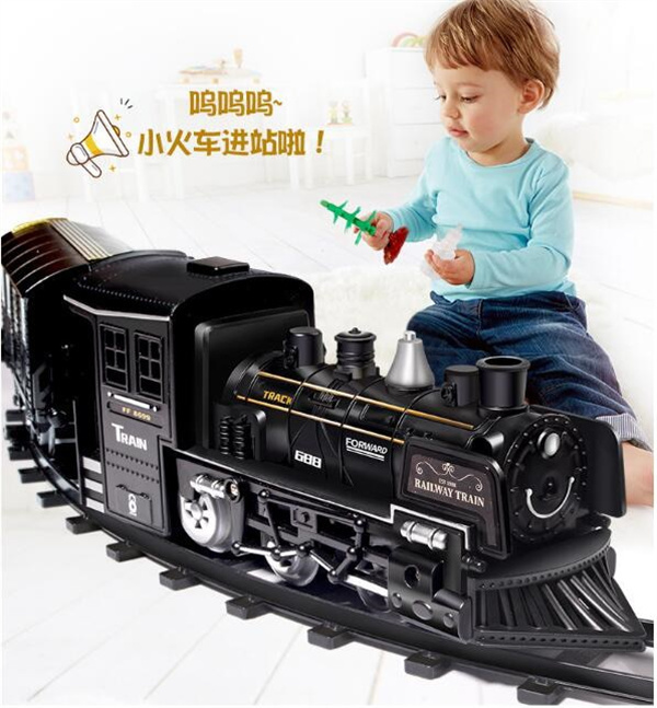 電車セット 子供 蒸気機関車 鉄道模型 線路 おもちゃ ホイッスル 蒸気機関 機関車 クリスマス用のおもちゃ 汽車 蒸気機関 機関車 列車 置物  送料無料 : wanju001 : 川場商店 - 通販 - Yahoo!ショッピング