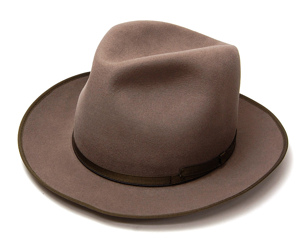Borsalino ボルサリーノ ファーフエルトソフト帽 112836 ハット メンズ 秋冬 中折れ帽 フェルトハット クラシック ヴィンテージ 大きいサイズの画像
