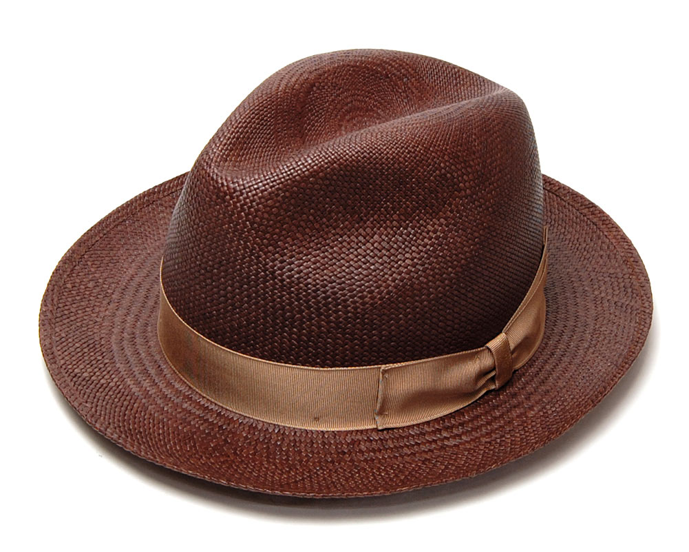 【週末限定価格】【美品】Borsalino パナマ帽 Borsalino（ボルサリーノ） パナマ中折れ帽 140228 カラーパナマ