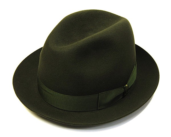 Borsalino ボルサリーノ ファーフエルトソフト帽 大きいサイズ メンズ 秋冬 大きいサイズの画像