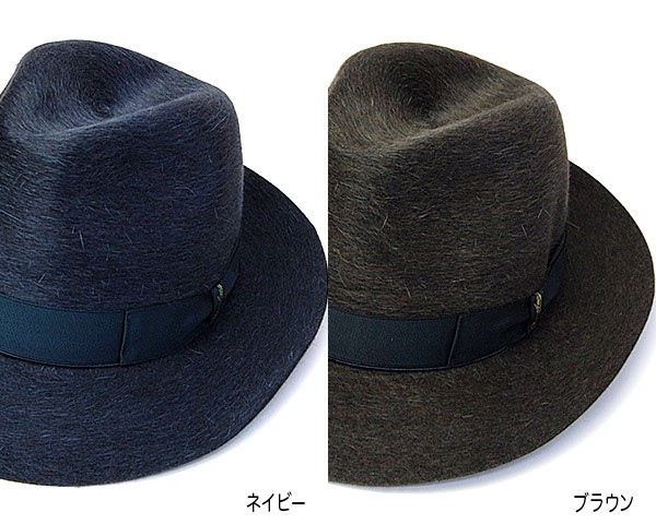 Borsalino（ボルサリーノ） ファーフェルト中折れ帽 GRIFONE SILCHI