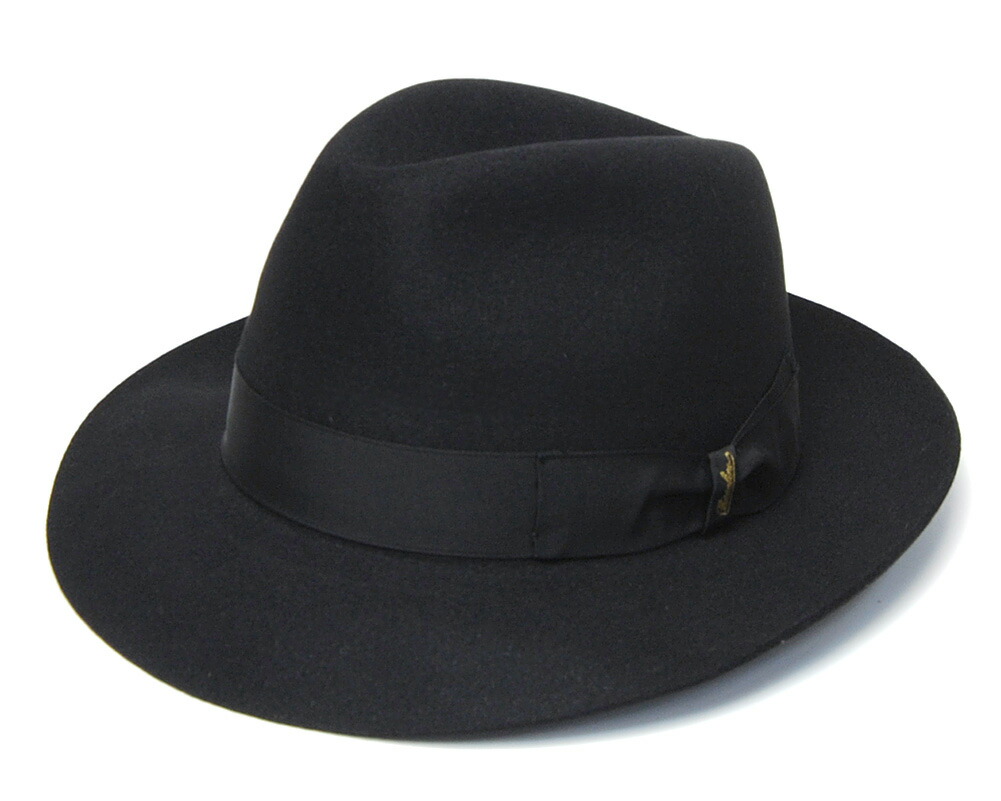 Borsalino 帽子 ファーフェルト中折れ帽 ボルサリーノ 390054 ハット