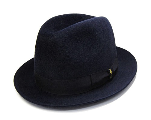 Borsalino ボルサリーノ ファーフエルト ソフト帽 グアナコ メンズ 秋冬 大きいサイズの画像