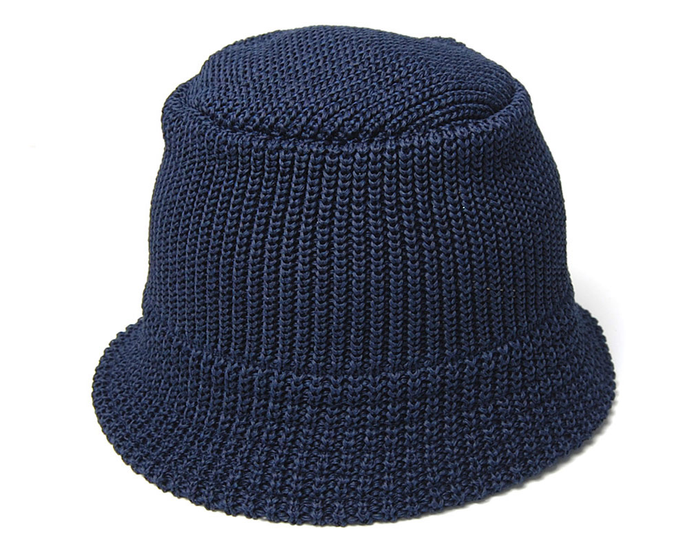 帽子 コットンニットバケットハット cableami ケーブルアミ 春夏