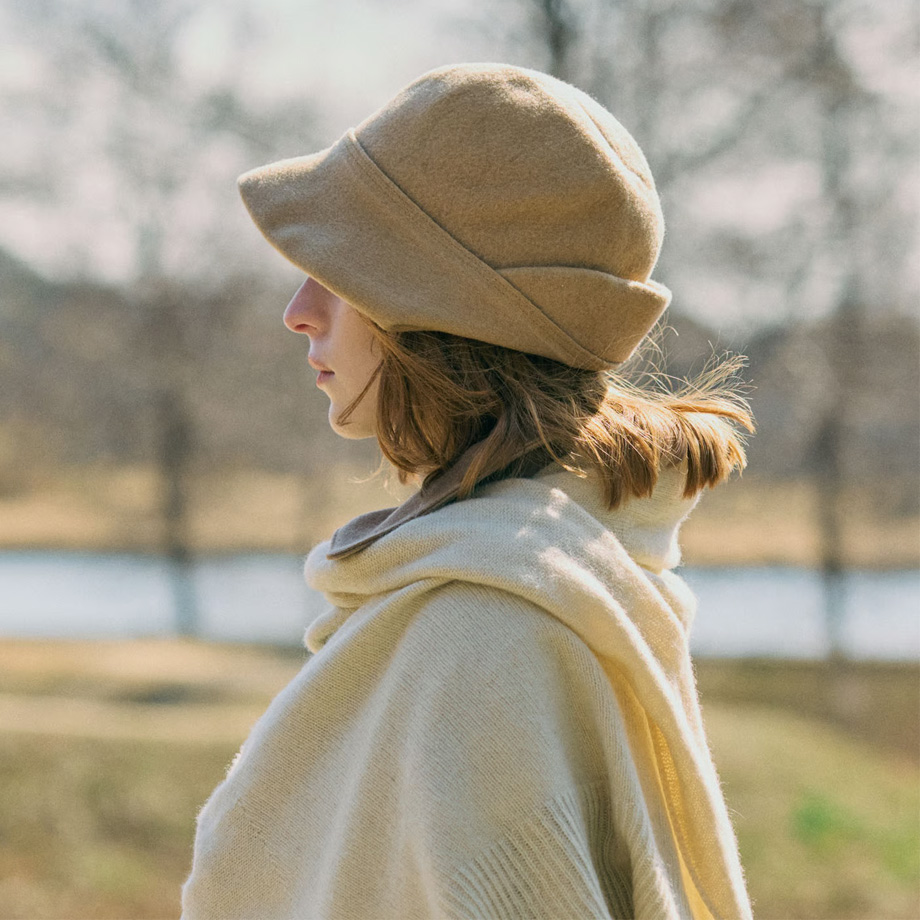 Valeur 帽子 ウールフエルトハット chisaki チサキ Tieka レディース