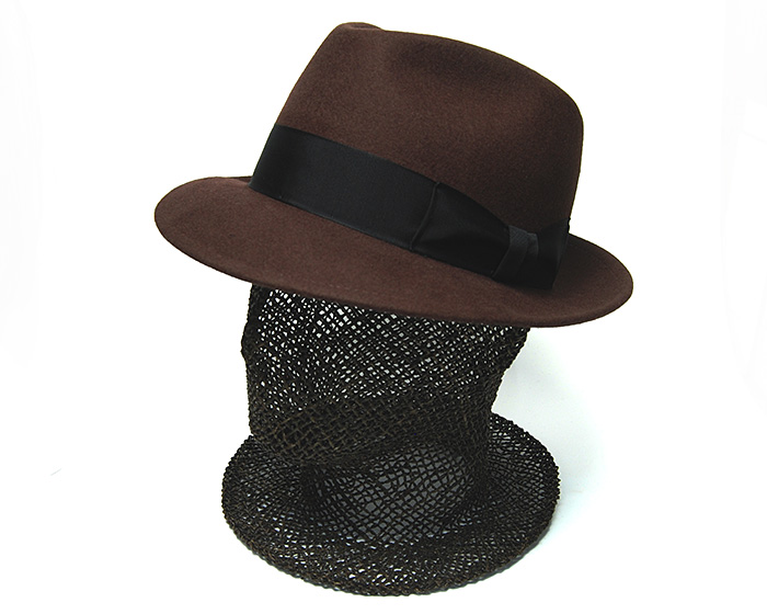 DRAGON HAT（ドラゴンハット） ウールフエルト中折れ帽 ハット メンズ