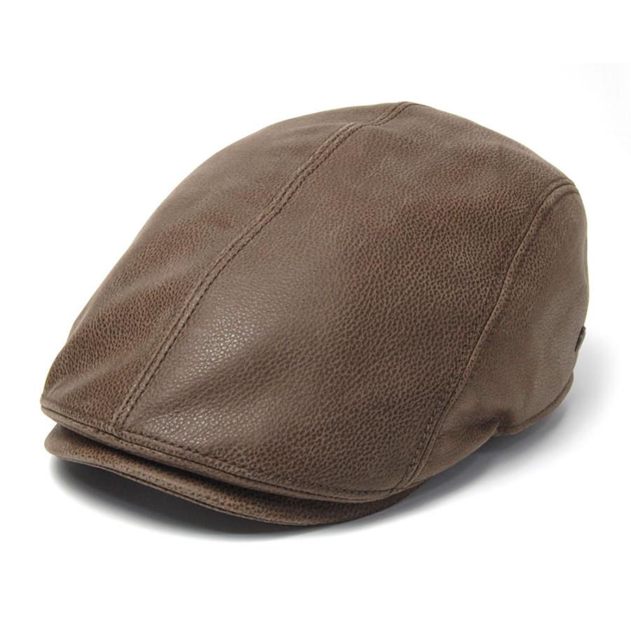 帽子 ドイツ GOTTMANN(ゴットマン) レザーハンチング JACKSON メンズ 秋冬 革 大きいサイズの帽子アリ 小さいサイズの帽子あり AW22