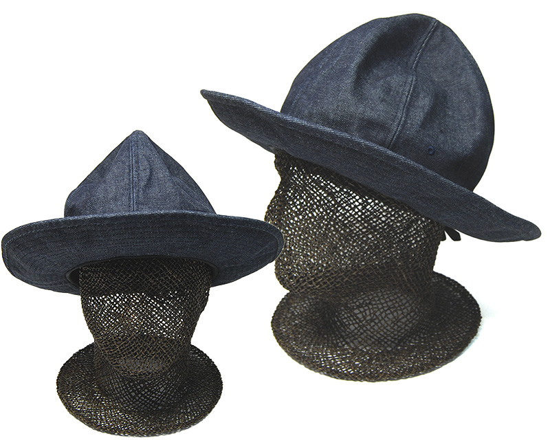 デニムマウンテンハット HICOSAKA ヒコサカ 13oz Denim Mountain Hat