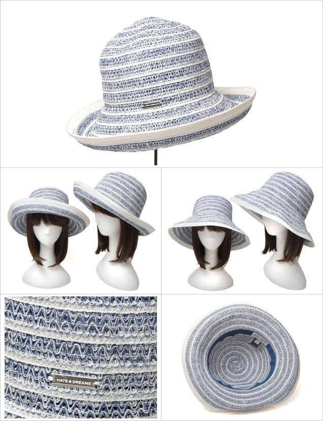 HATS & DREAMS イタリア製　麦わら帽子 HATS&DREAMS 麦わらハット イタリア製 麻 サイズS〜M - メルカリ