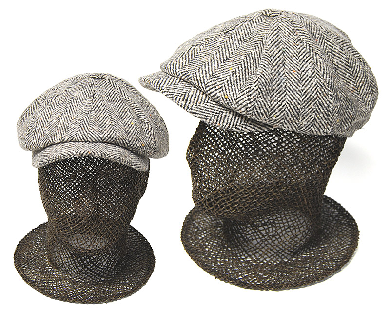 hats & dreams ヘリンボーン8枚はぎハンチング ハッツアンドドリームス