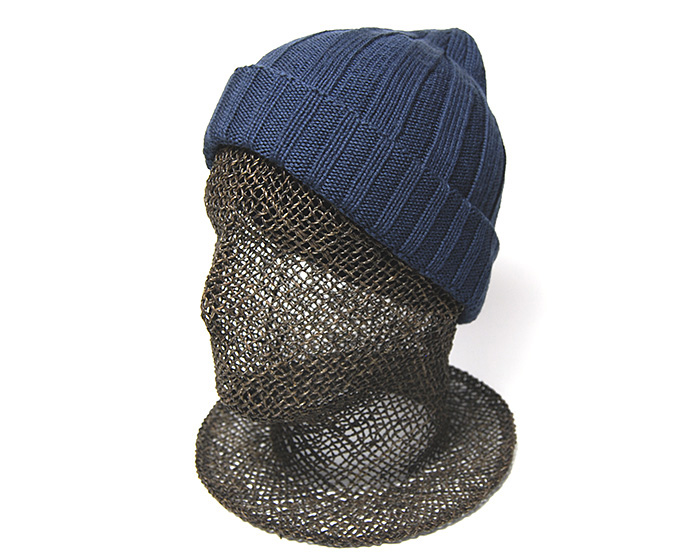 JOHN SMEDLEY（ジョンスメドレー） 帽子 ウールリブニットキャップ