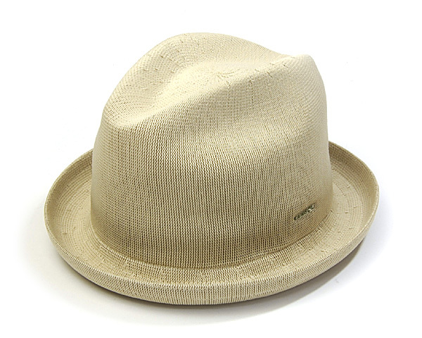 帽子 KANGOL カンゴール ニット中折れ帽 TROPIC PLAYER ハット メンズ 春夏 大きいサイズの帽子アリ 小さいサイズあり｜kawabuchihats｜04
