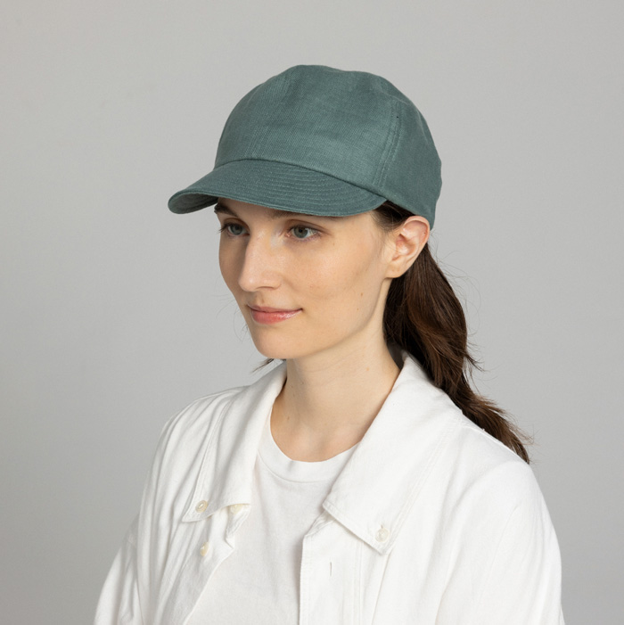 Nine Tailor（ナインテイラー） 小つばキャップ Lymington Cap リネン