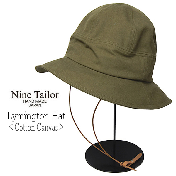 NINE TAILOR(ナインテイラー)” メトロハット Lymington Hat ワックスド