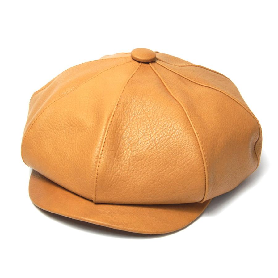 帽子 レザーキャスケット Retter レッター NumeShrink Cas メンズ 秋冬 革 日本製  大きいサイズの帽子アリ 23AW｜kawabuchihats｜04