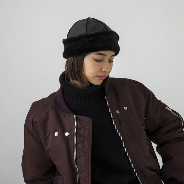 SUBLIME エコスエードワッチキャップ