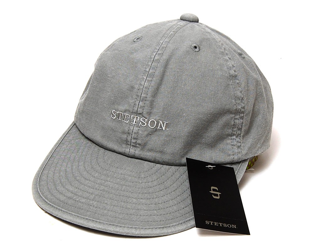 帽子 ウォッシュコットンキャップ STETSON ステットソン SE077 メンズ 春夏 オールシーズン日本製 大きいサイズの帽子アリ 小さいサイズあり メール便対応可｜kawabuchihats｜03