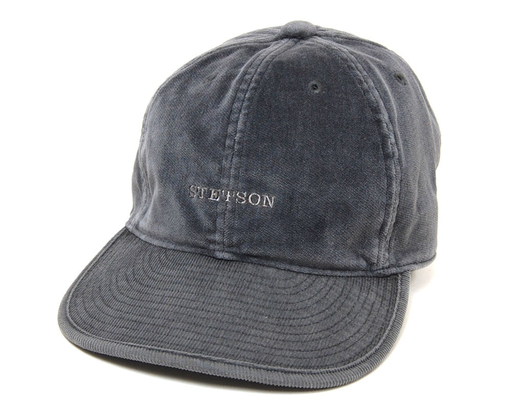 帽子 ROYAL STETSON ステットソン 別珍キャップ SE127 メンズ 秋冬 小さいサイズの帽子 大きいサイズの帽子アリ 23AW｜kawabuchihats｜02