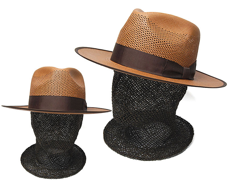 【70％OFF】 STETSON 帽子 FLAT つば広パナマ中折れ帽 (ステットソン) 帽子