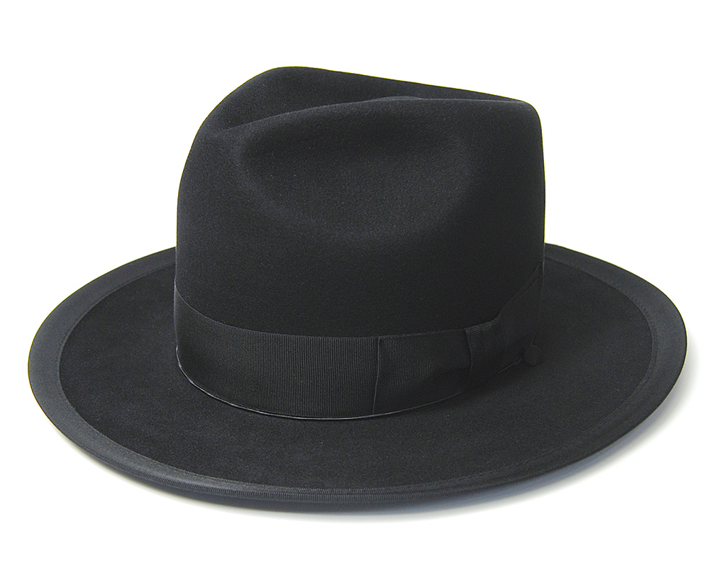 ファーフエルト中折れ帽 STETSON ステットソン ビーバー WHIPPET ウィペット ハット メンズ 秋冬 ヴィンテージ 大きいサイズの画像