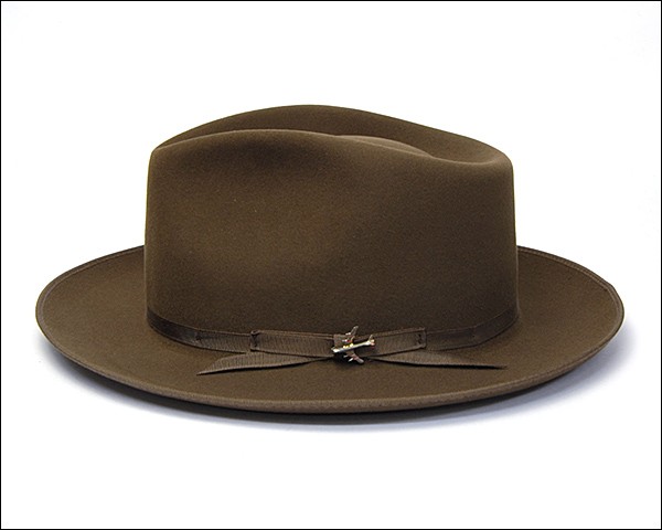 美品　STETSON Stratoliner ウール　ブラウン　ステットソン STETSON（ステットソン） 帽子 ファーフエルト中折れ帽 STRATOLINER