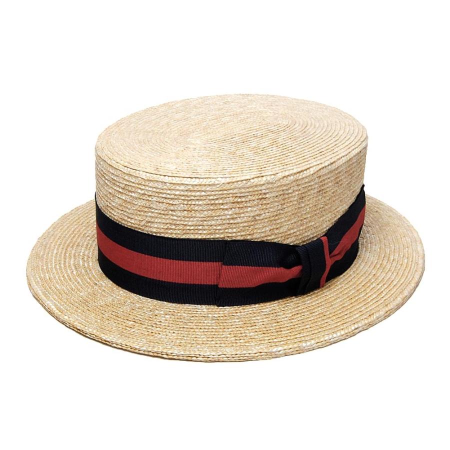 帽子 TESI テシ ストローブレードカンカン帽 大きいサイズの帽子アリ 小さいサイズの帽子