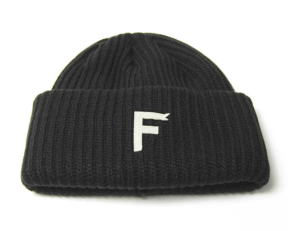 帽子 ニットキャップ THE FACTORY MADE ザファクトリーメイド  F Wappen Knit Cap FM910 ニット帽 秋冬 ユニセックス | THE FACTORY MADE | 01