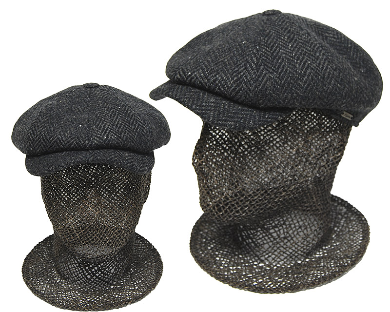 ドネガルツイード8枚はぎハンチング WIGENS ヴィーゲン Newsboy Retro