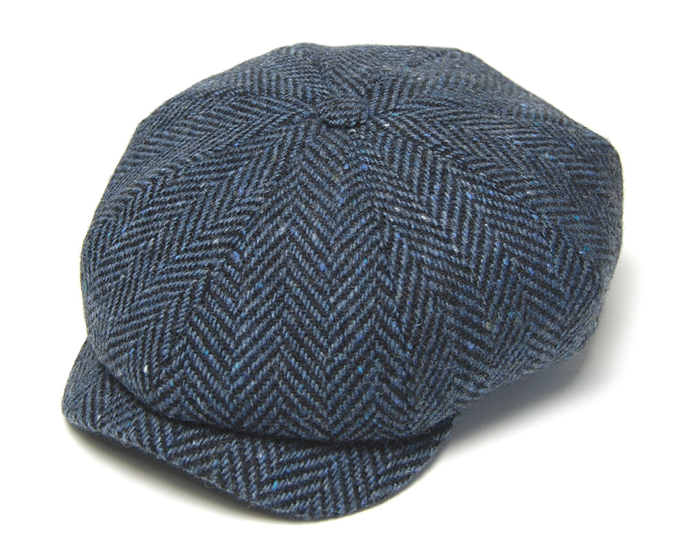 帽子 ドネガルツイード8枚はぎハンチング WIGENS ヴィーゲン Newsboy